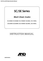 SC and SE Series instruction